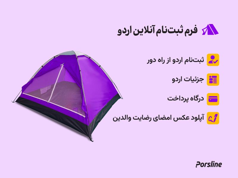 فرم آنلاین ثبت نام اردو