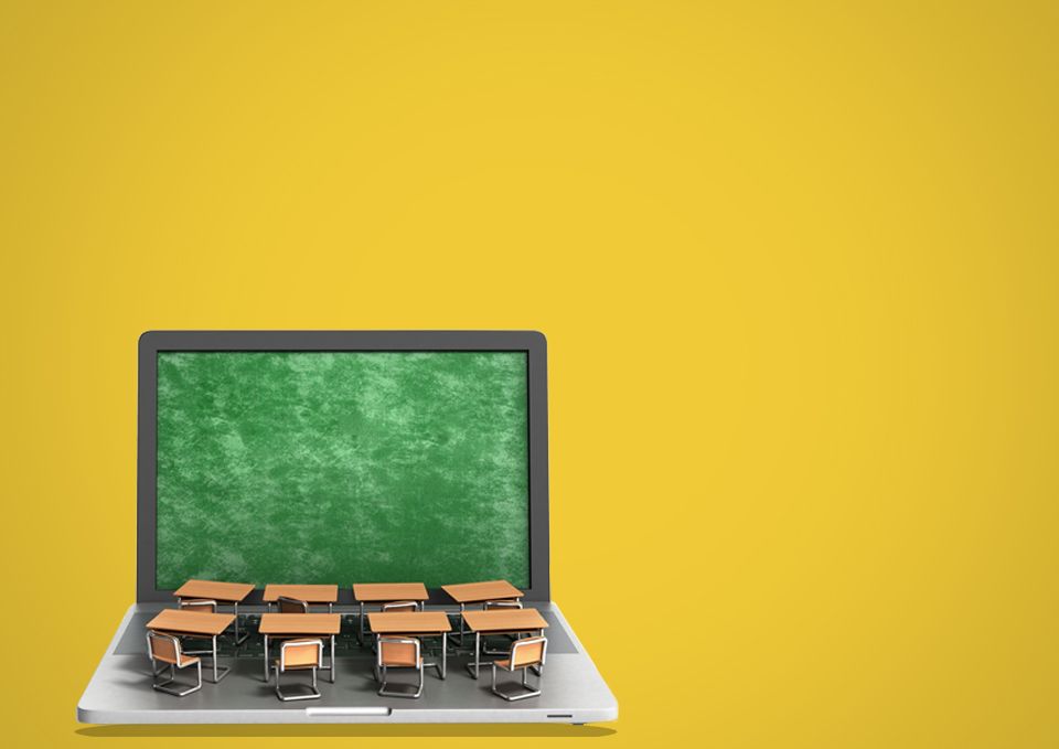 نمونه نظرسنجی از سیستم آموزش مجازی