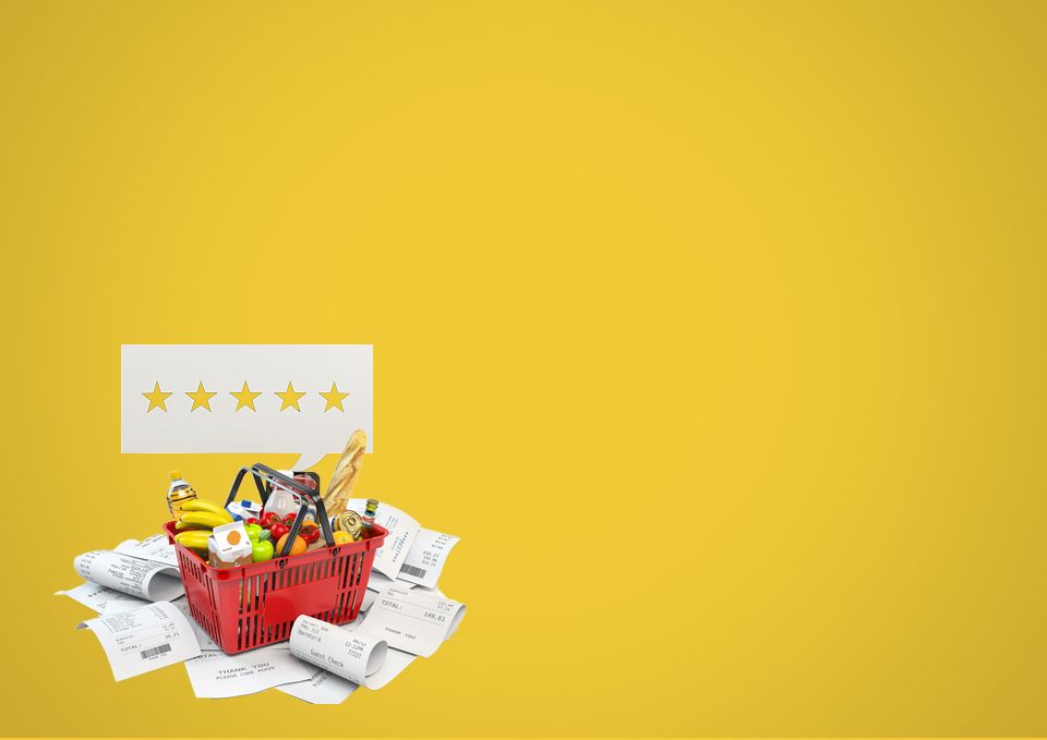 نظرسنجی مشتریان مواد غذایی