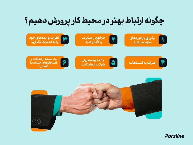 نحوه ارتباط بهتر در محیط کار